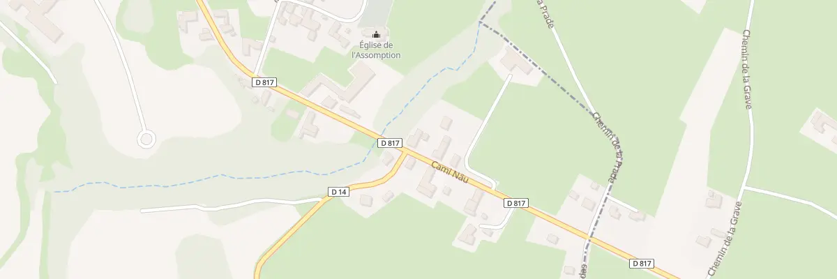 Plan du 47 Cami Naü à Ozon