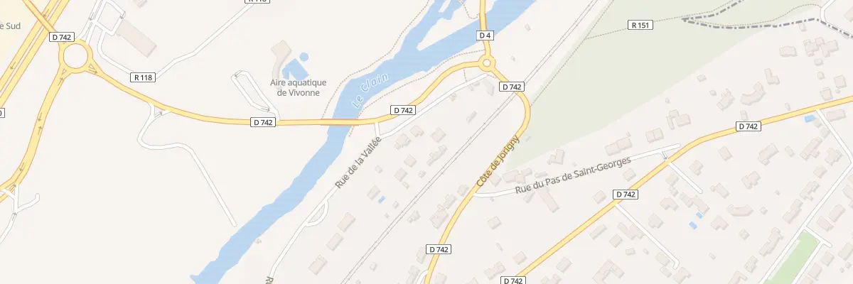 Plan du 3 Rue de la Vallée à Vivonne