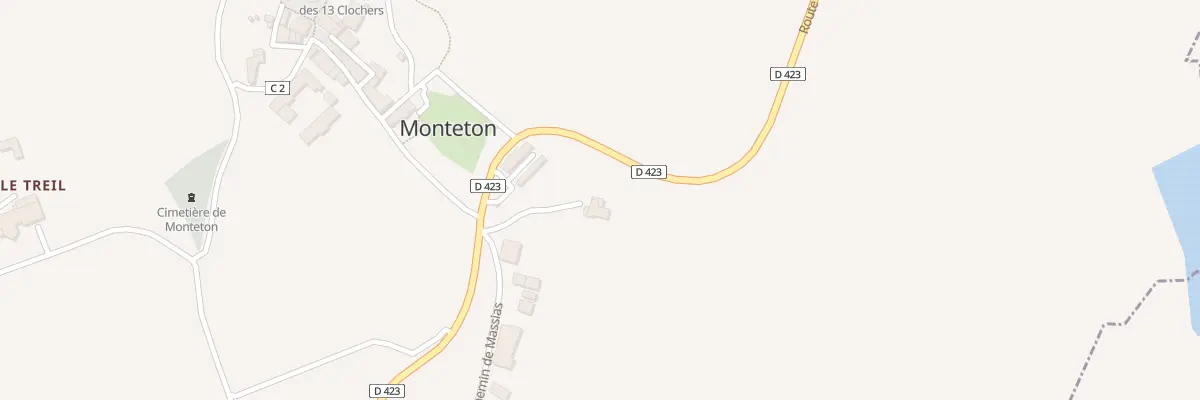 Plan du 49 All Vignoble du Moulin à Monteton