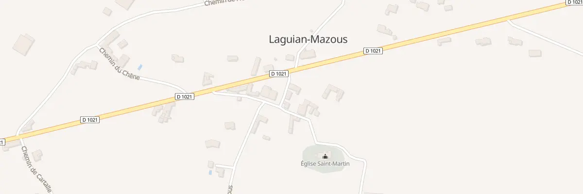 Plan du 51 Chem de Mazous à Laguian-Mazous