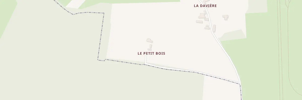 Plan du 602 Le Petit Bois à Vaas