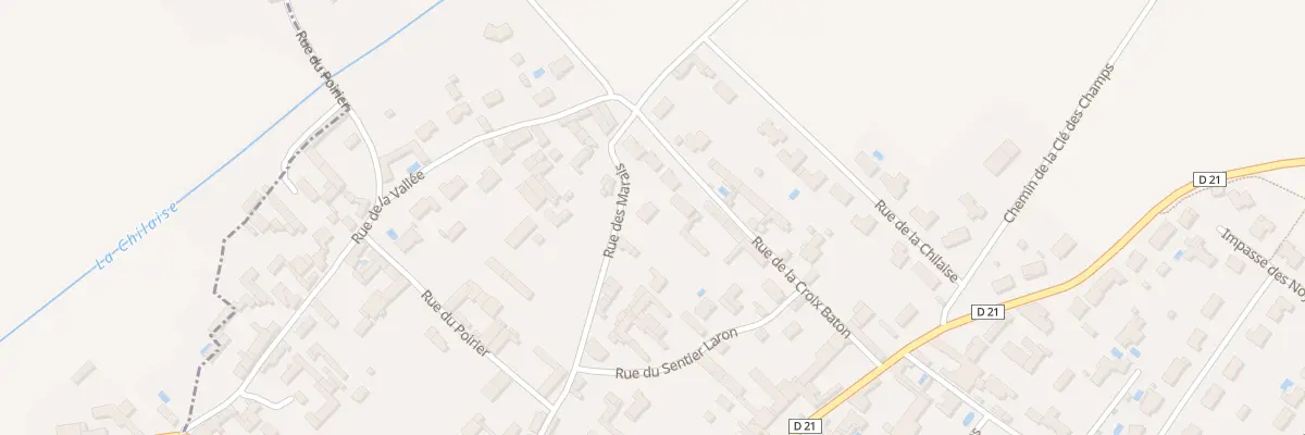 Plan du 18 Rue des Marais à Chabournay