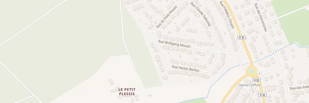 Plan du 33 Rue Hector Berlioz à Ruaudin
