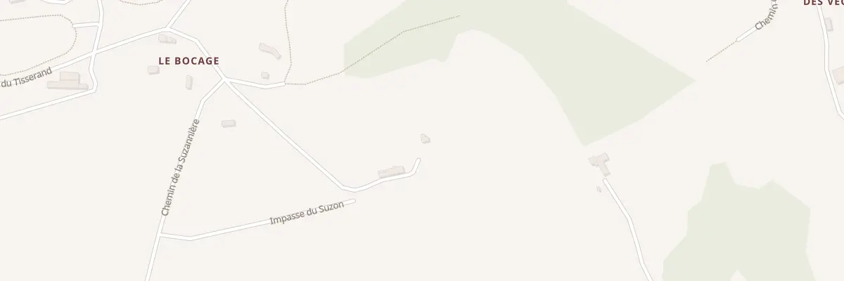 Plan du 68 Le Bocage à Canapville
