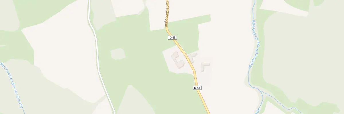 Plan du 5027 Duffau à Fréchède