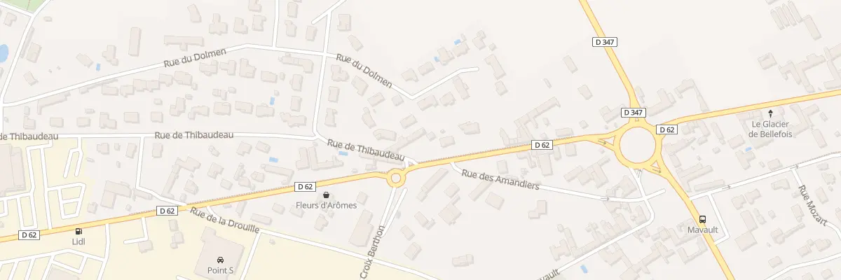 Plan du 20 Rte de Clan à Neuville-de-Poitou