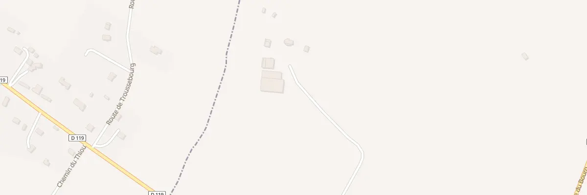 Plan du 5239 Cour des Briquets à Genneville