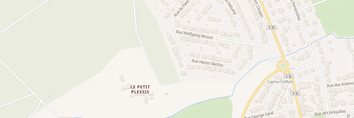 Plan du 27 Rue Hector Berlioz à Ruaudin