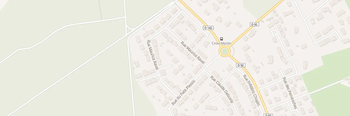 Plan du 23 Rue Maurice Ravel à Ruaudin