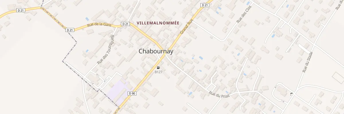 Plan du 1B Rue du Prias à Chabournay