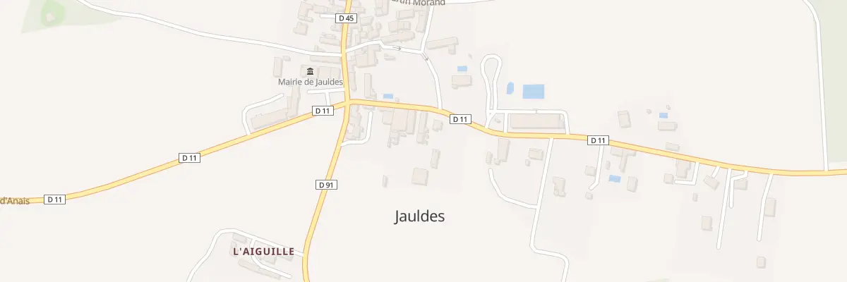 Plan du 84 Rte du Pont d’Agris à Jauldes