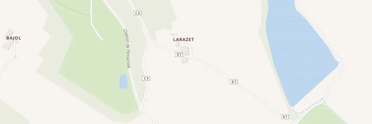 Plan du 5078 A Larazet à Gondrin