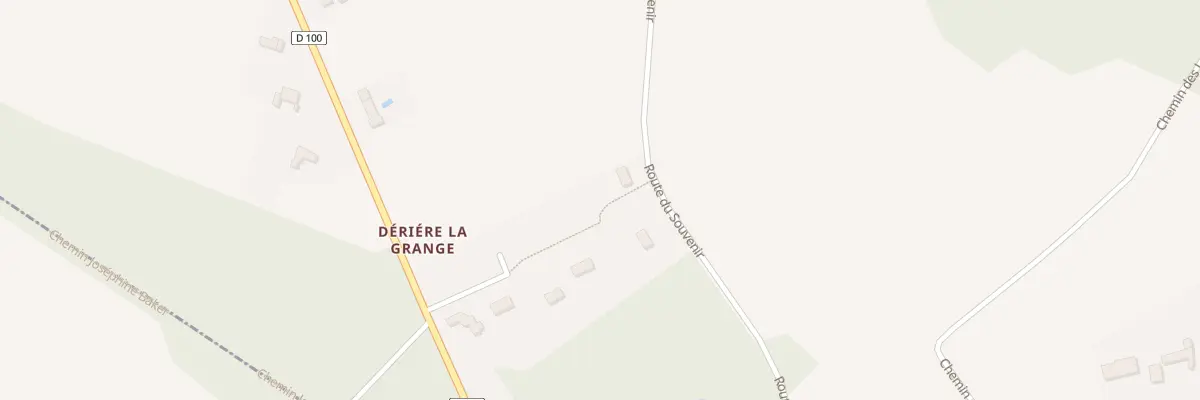 Plan du 1024 Derriere La Grange à Bourg-du-Bost