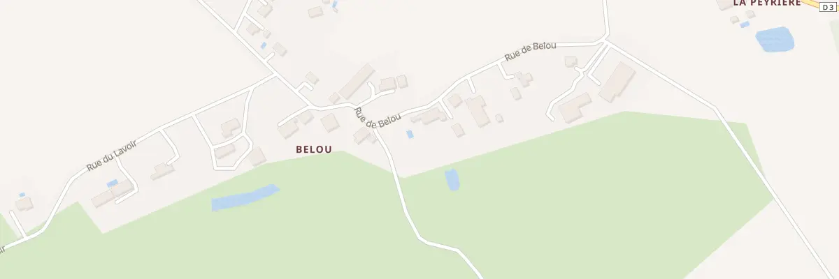 Plan du 369 Rue de Belou à Saint-Laurent-des-Hommes