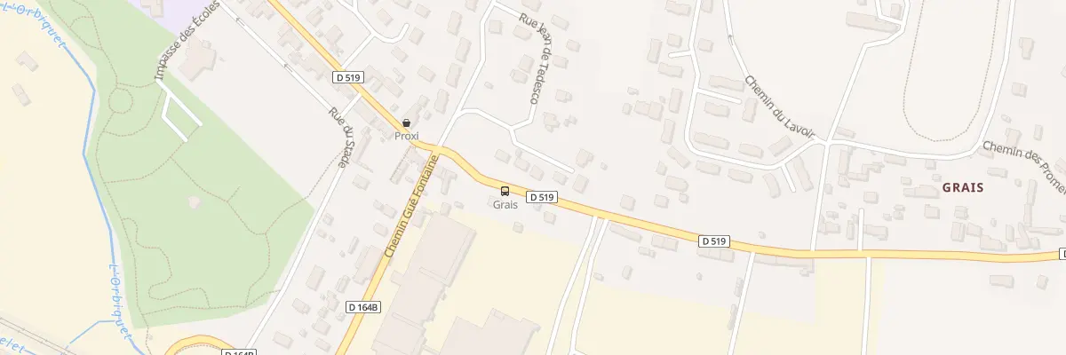 Plan du 6 Rue Jean de Tedesco à Beuvillers