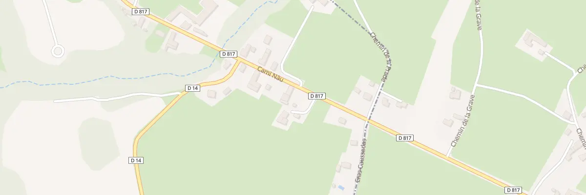 Plan du 46 Cami Naü à Ozon