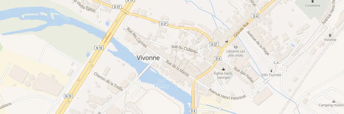 Plan du 5 Imp Saint Michel à Vivonne