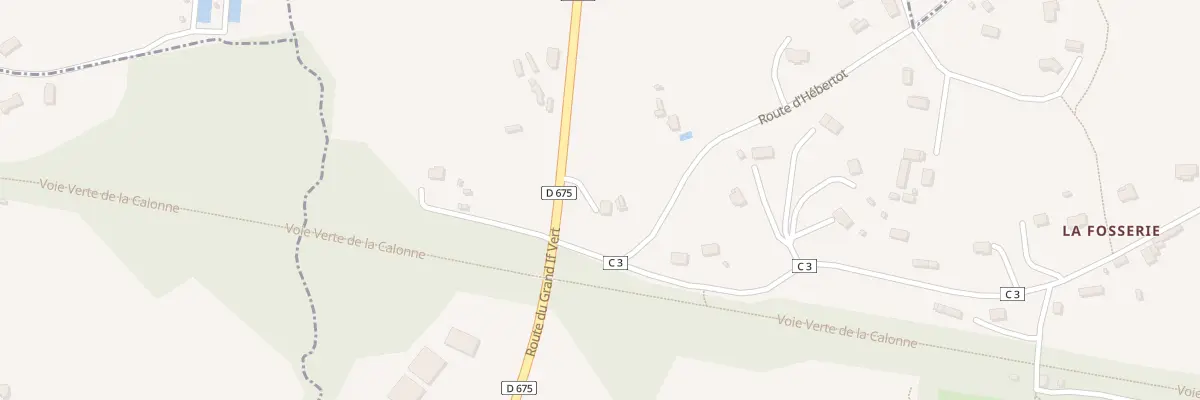 Plan du 1449 Rte du Grand If Vert Rd 675 à Saint-André-d’Hébertot