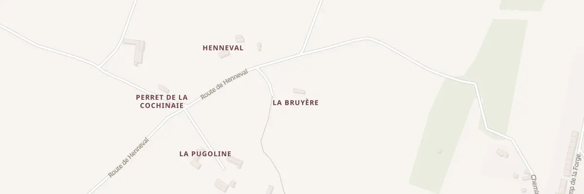 Plan du 11 La Bruyere à Pontchardon