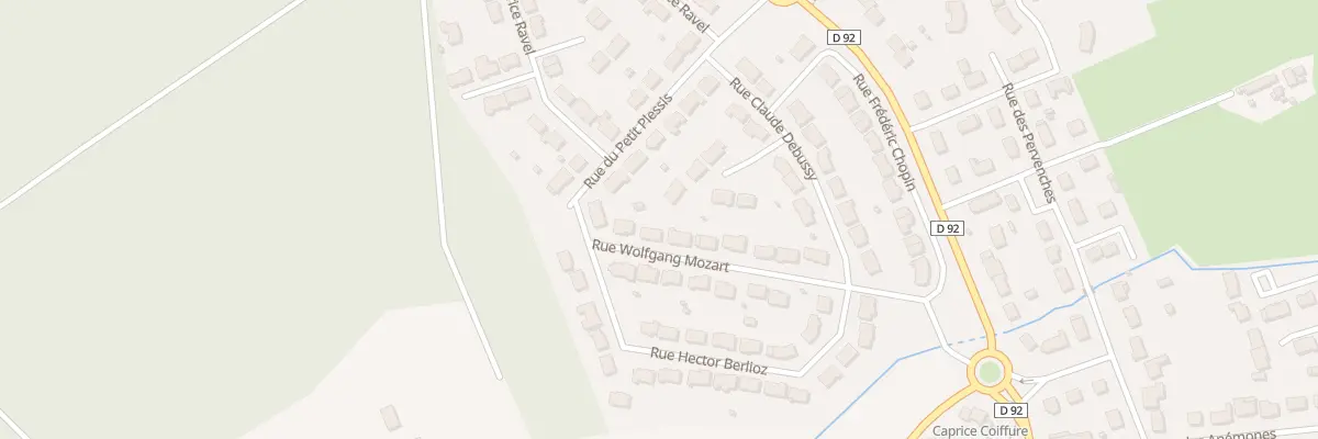 Plan du 14 Rue Wolfgang Mozart à Ruaudin