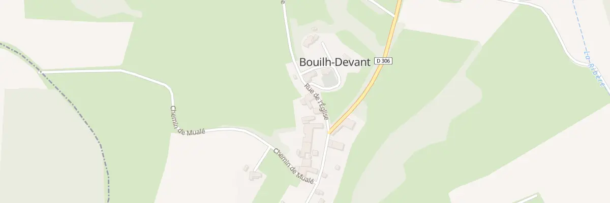 Plan du 5015A Le Village à Bouilh-Devant