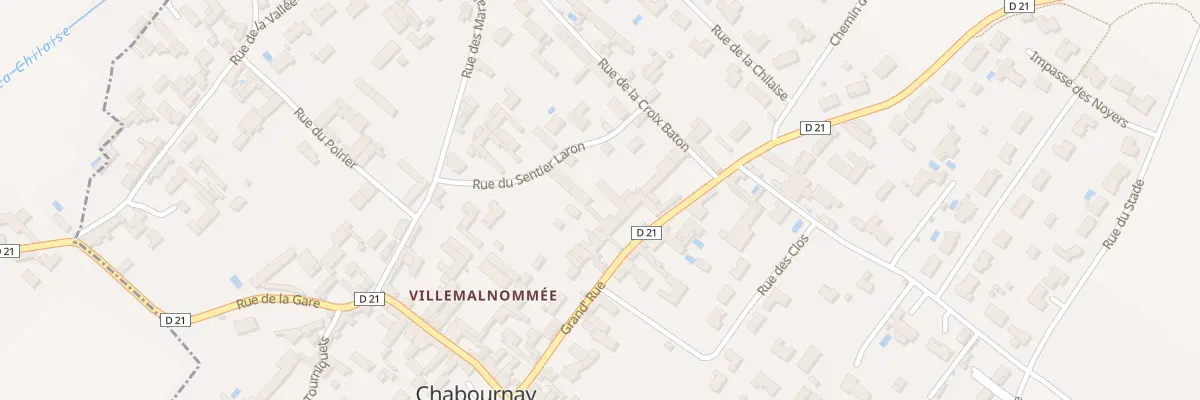 Plan du 17 Gr Grand Rue à Chabournay