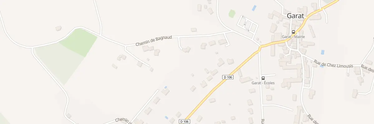 Plan du 149 Che de Bagnaud à Garat