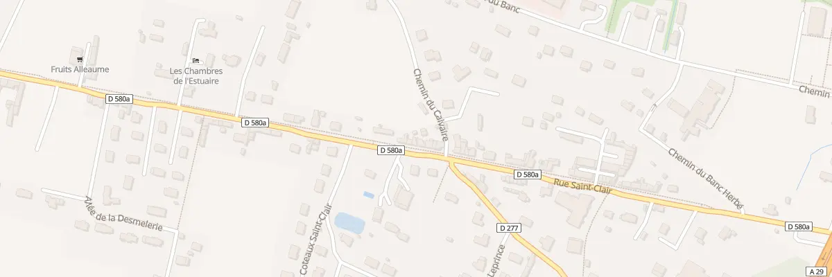 Plan du 345 Rue Saint-Clair à La Rivière-Saint-Sauveur