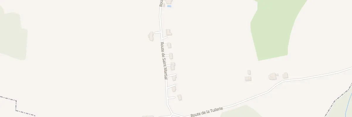 Plan du 295 Rte de Saint Martial à Ligueux