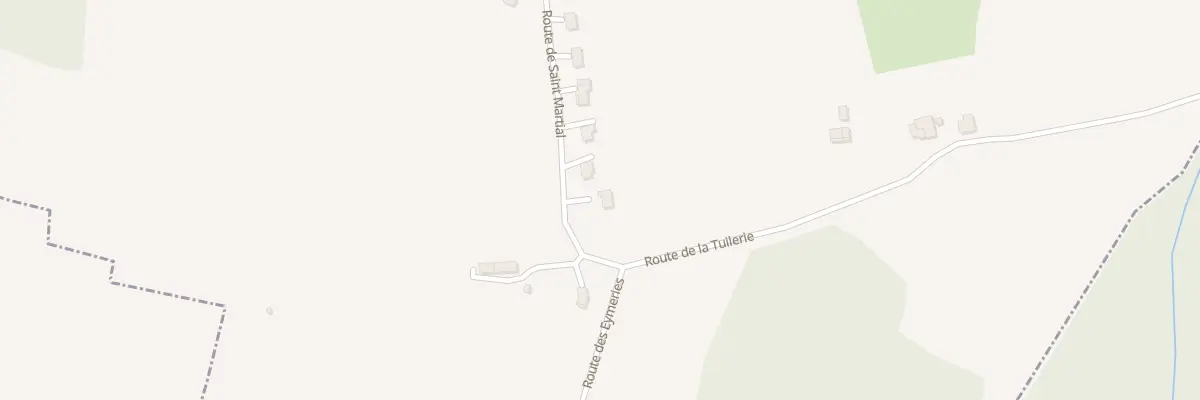 Plan du 417 Rte de Saint Martial à Ligueux