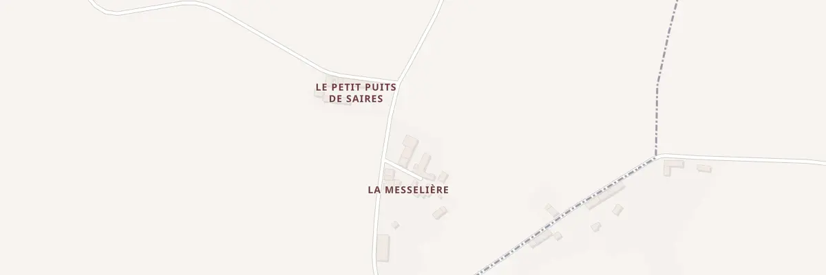 Plan du 1B La Messeliere à Saires