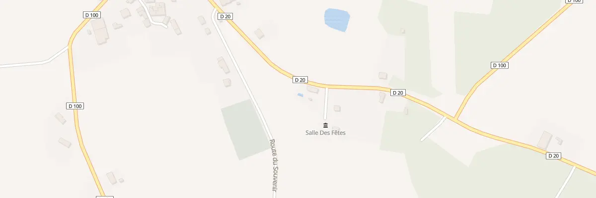 Plan du 388 Rte de la République à Bourg-du-Bost