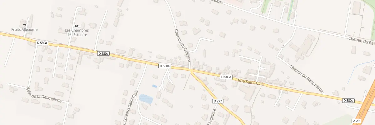 Plan du 317 Rue Saint-Clair à La Rivière-Saint-Sauveur