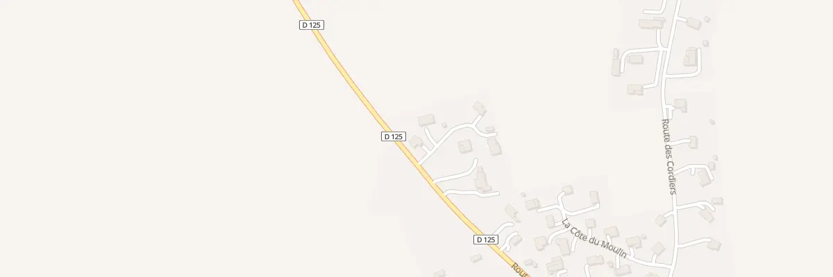 Plan du 850 Rte du Village à Hermeville