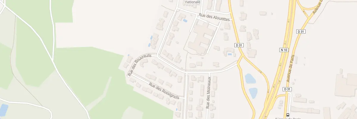 Plan du 15 Rue des Pinsons à Vivonne
