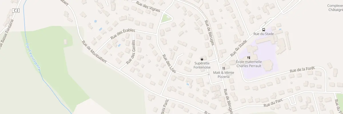 Plan du 5 Rue des Acacias à Fontaine-le-Comte