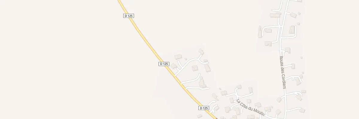 Plan du 860 Rte du Village à Hermeville