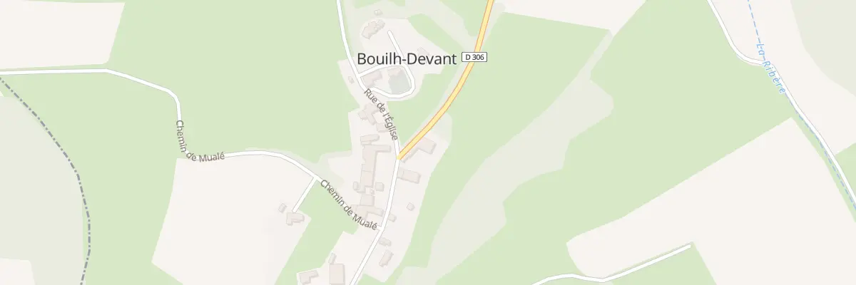 Plan du 5008 Le Village à Bouilh-Devant
