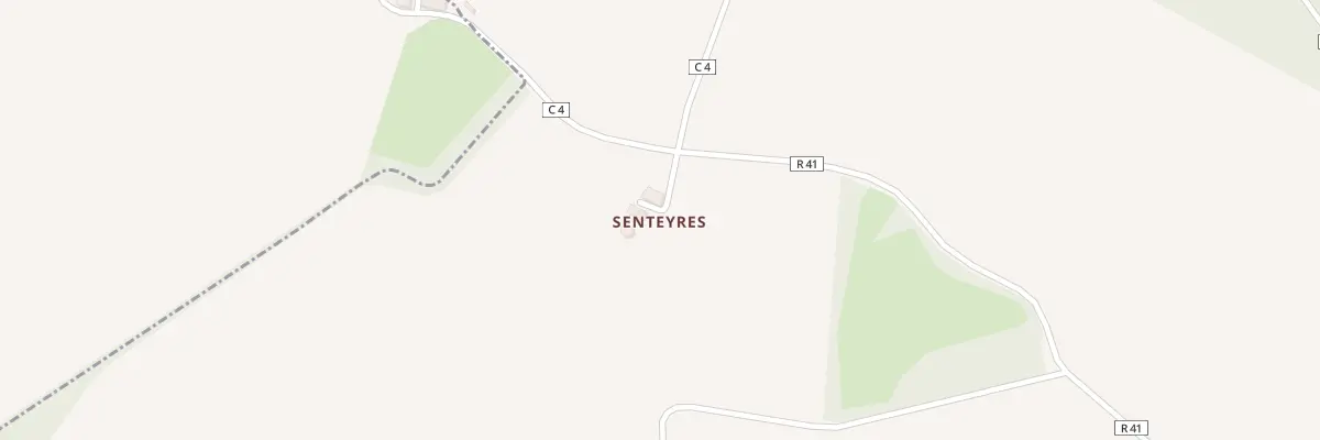 Plan du 5053 A Senteyres à Larroque-sur-l’Osse