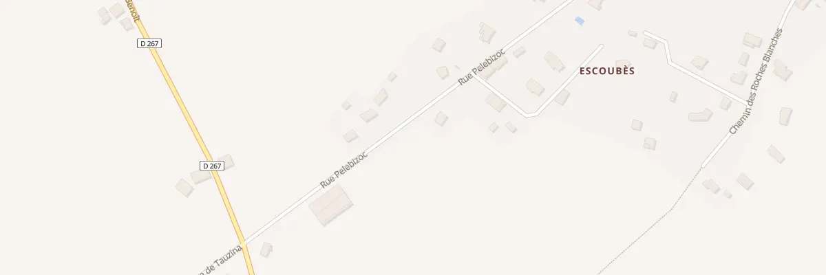 Plan du 9632 Escoubes à Birac-sur-Trec