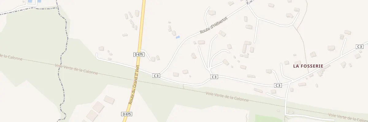 Plan du 1802 Rte du Bourg à Saint-André-d’Hébertot