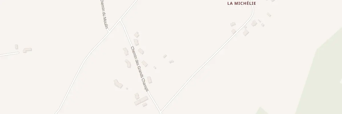 Plan du 9 Che des Grands Champs à Ronsenac