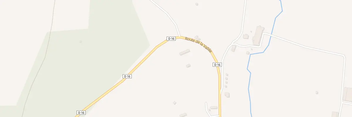 Plan du 9308 Rte de la Vallée à Canapville