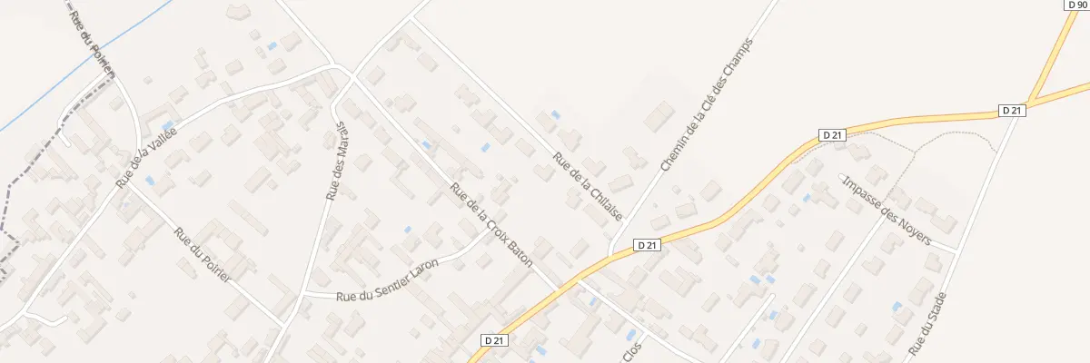 Plan du 5 Rue de la Chilaise à Chabournay