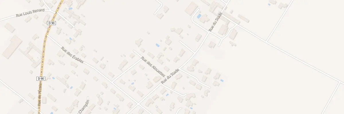 Plan du 19 Rue du Stade à Chabournay
