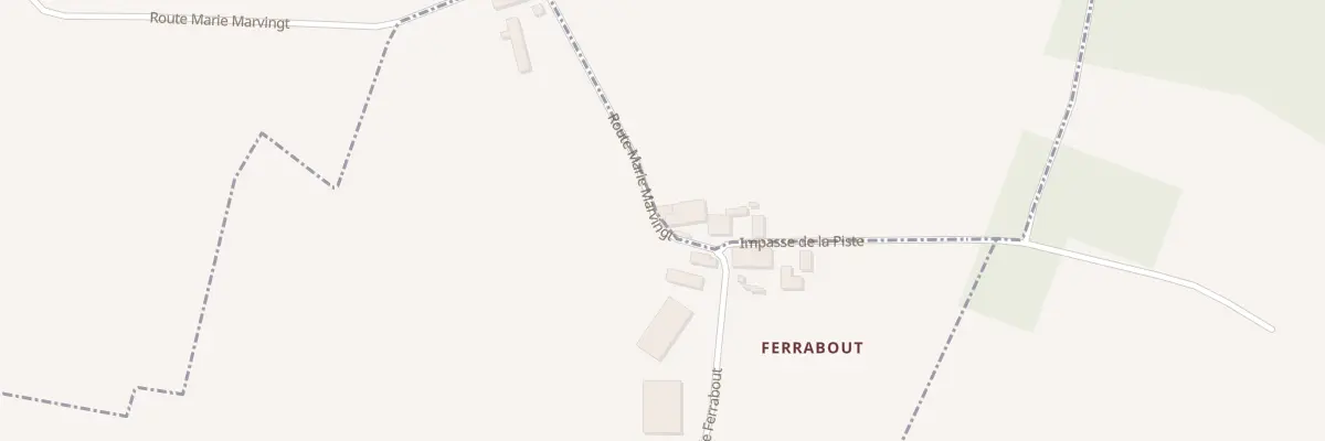 Plan du 60 Ferrabout à Chassaignes
