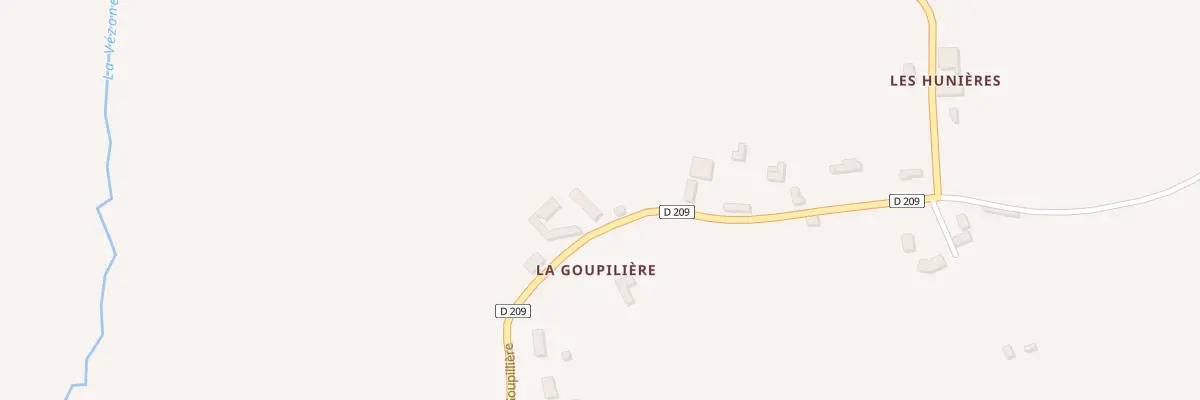 Plan du 83 La Goupiliere à Boitron