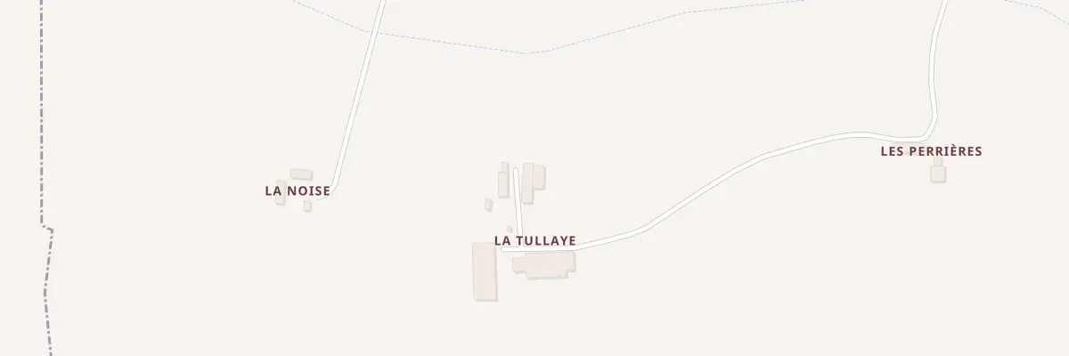 Plan du 40 La Tullaye à Trémont