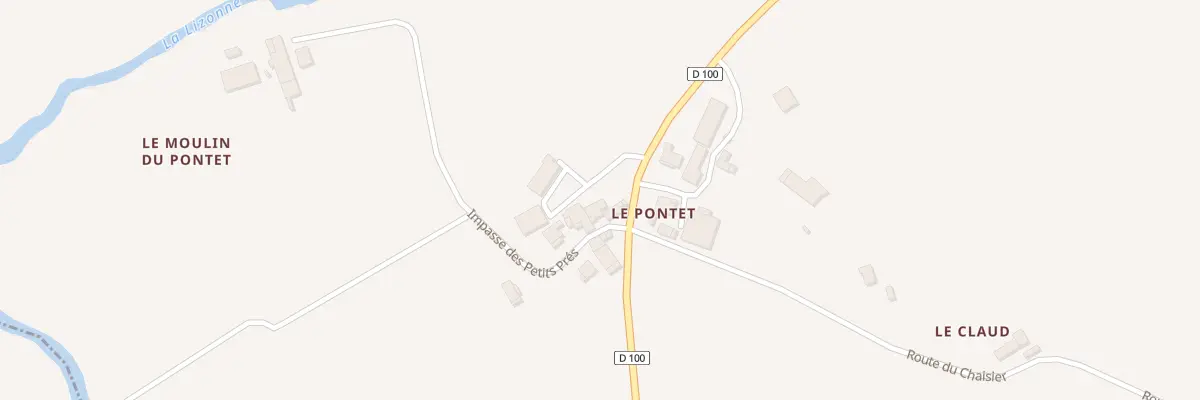 Plan du 16 Imp des Petits Prés à Allemans