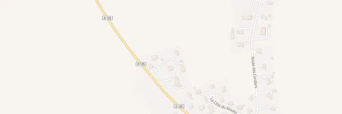 Plan du 872 Rte du Village à Hermeville